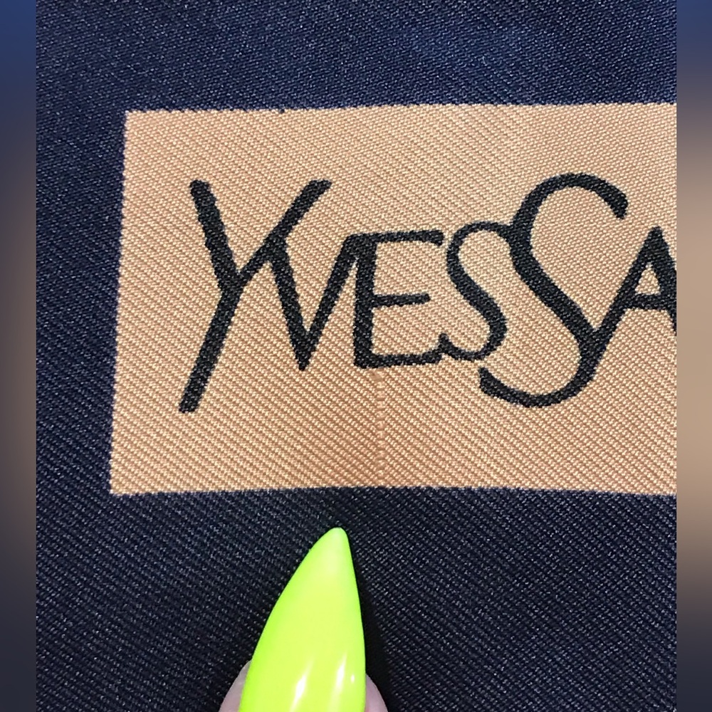 Yves Saint Laurent Silk Scarf in Box 😍🧡🔥 - Picture 16 of 17